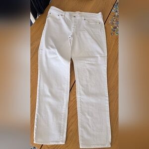 GAP Classic White Denim Pants